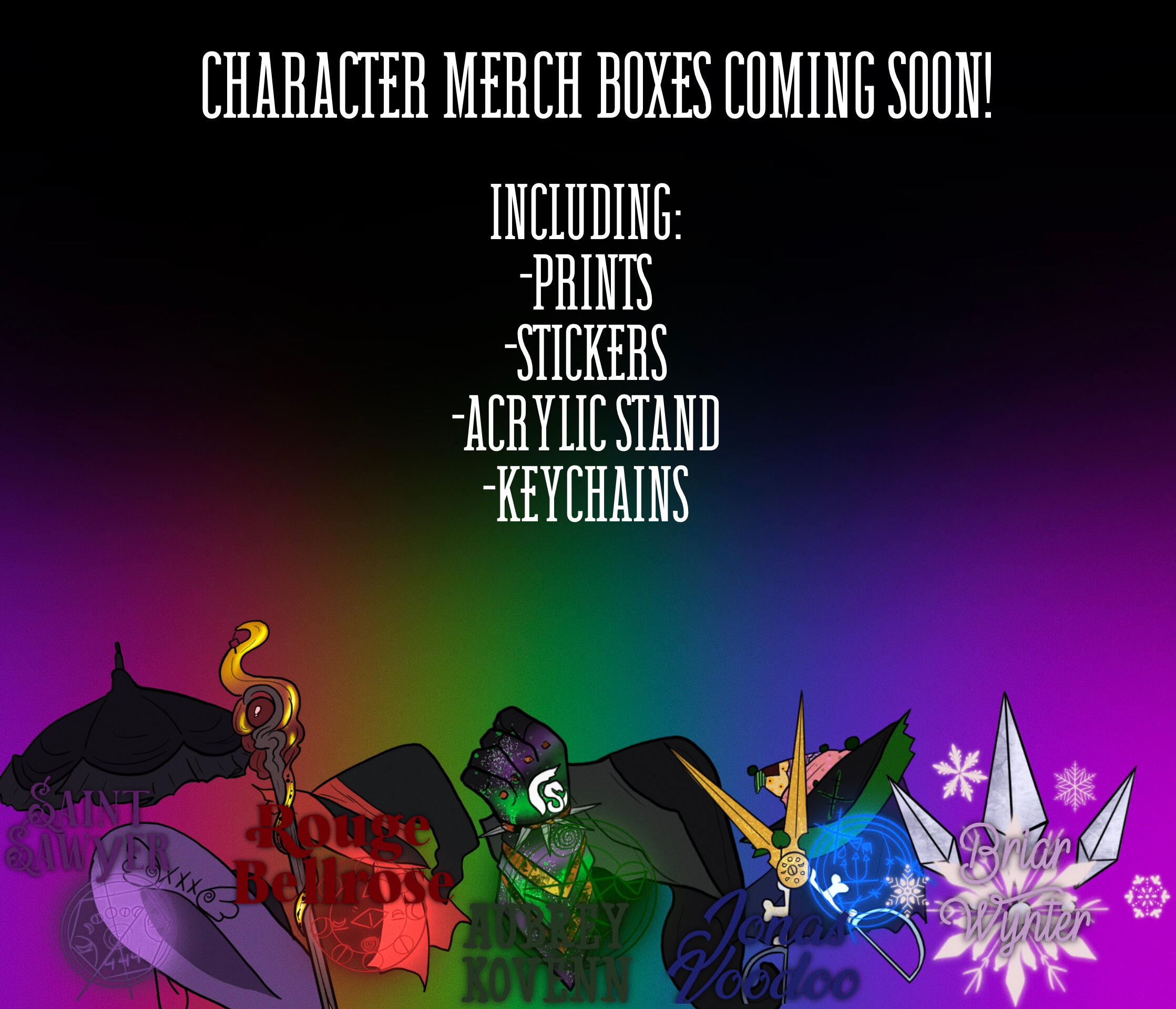 Merch box ad